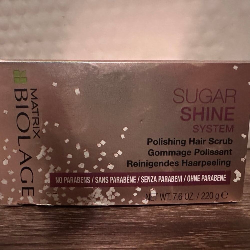 Matrix Biolage Sugar Shine System Polishing Hair Scrub hair care‎ exfoliating